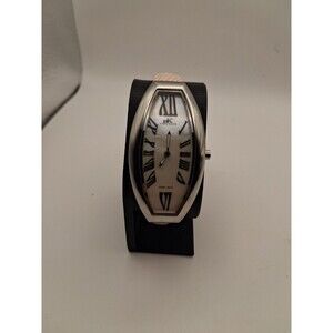 ADEE KAYE AK5101-L MOP Curved Ladies Watch Pink Leather Band